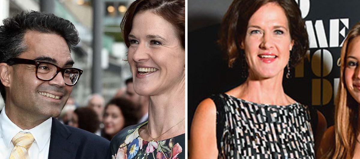 David Batra och Anna Kinberg Batras dotter Elvira har vuxit upp