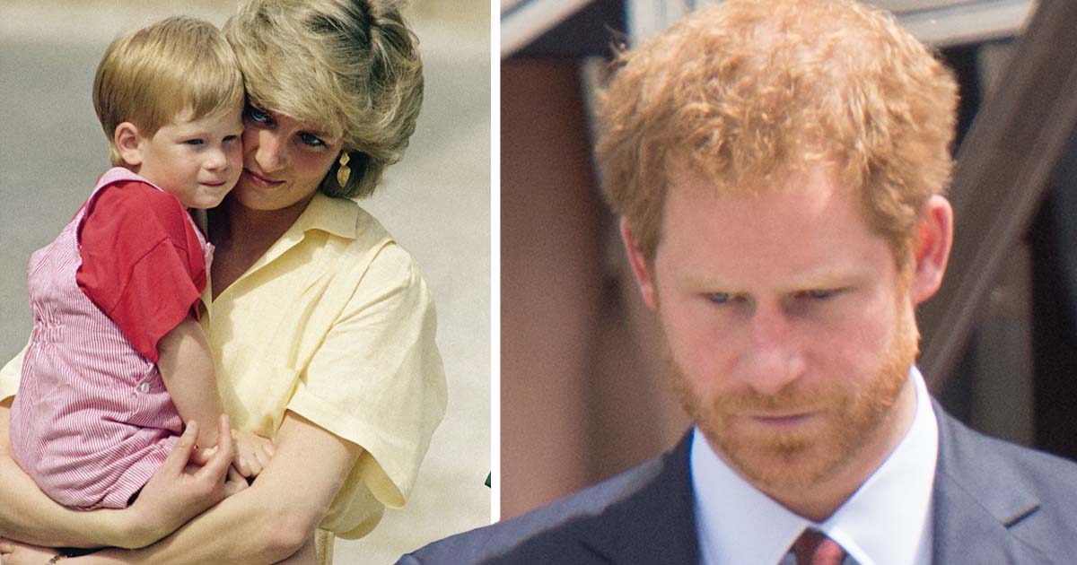 Prins Harry, Prinsessan Diana