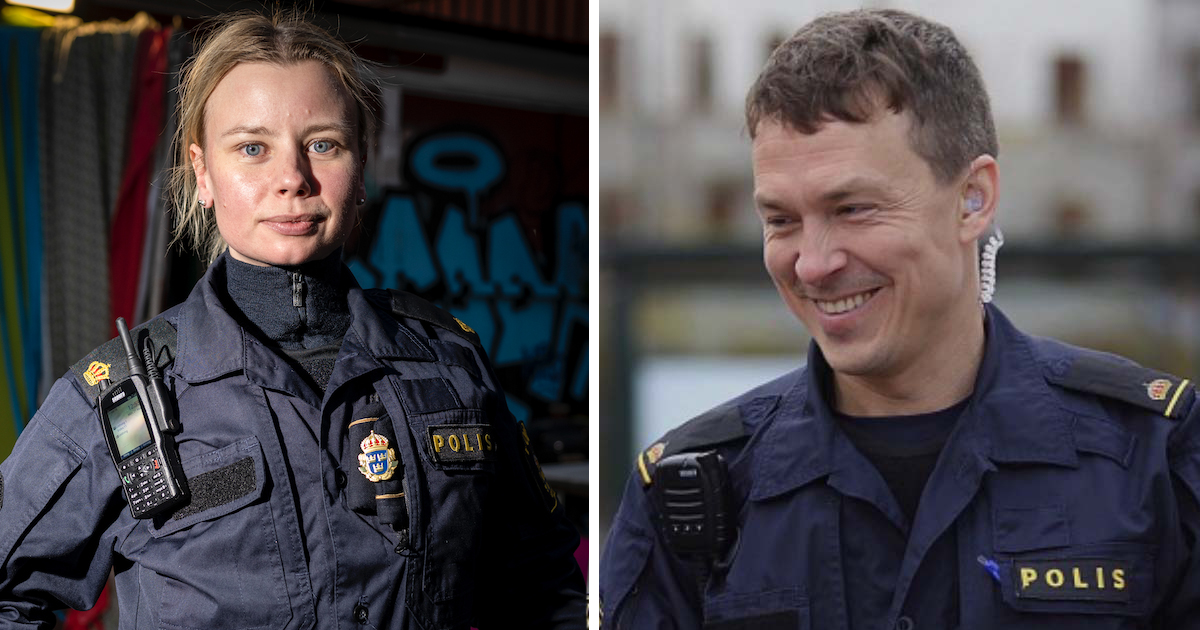 Tunna blå linjen