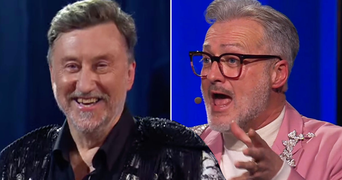 Janne Josefsson och Tony Irving i Let's dance. Foto: TV4