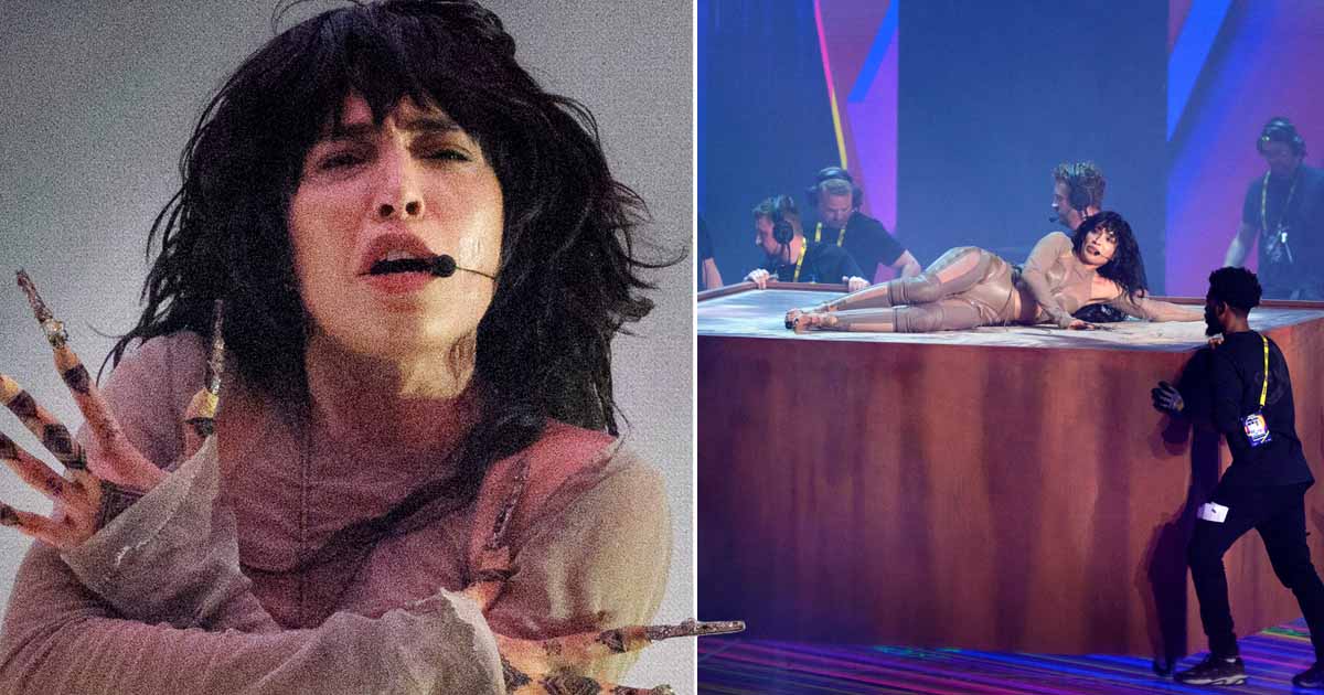 LIVERPOOL 20230508 Loreen från Sverige under måndagens genrep inför semifinal 1 i Eurovision Song Contest i Liverpool. Foto: Jessica Gow / TT