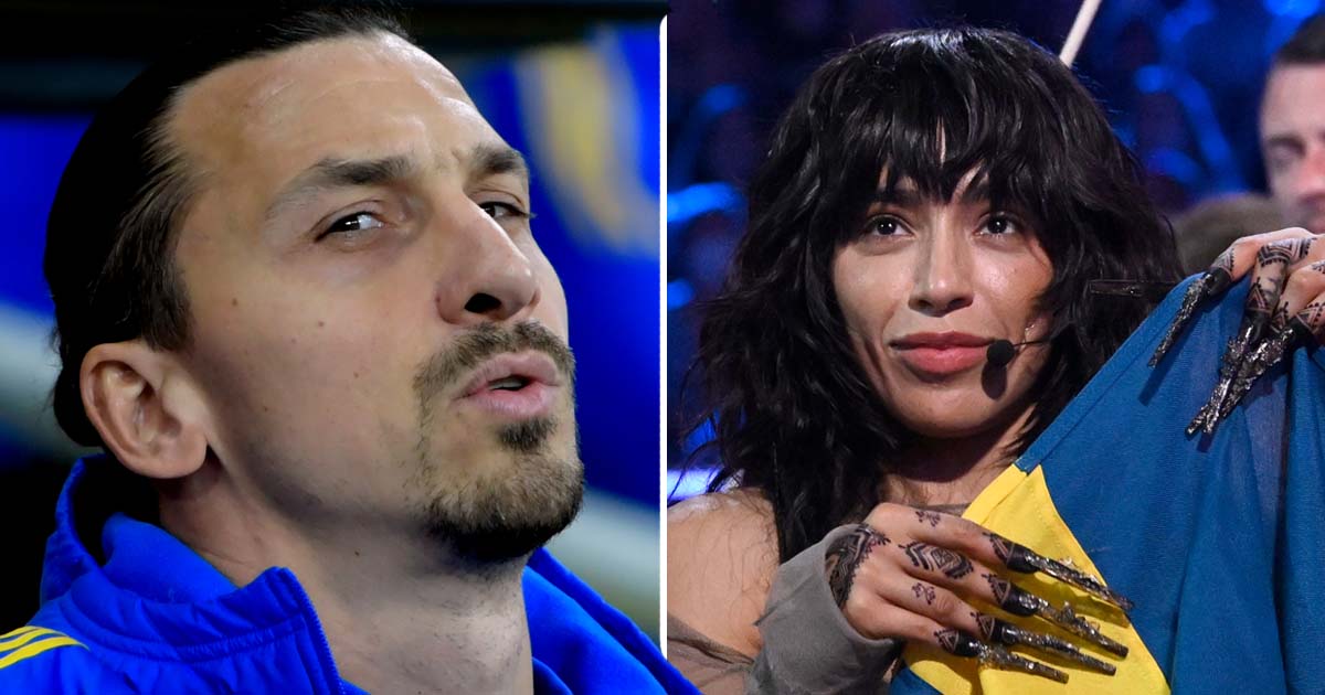 Zlatan och Loreen. Foto: TT