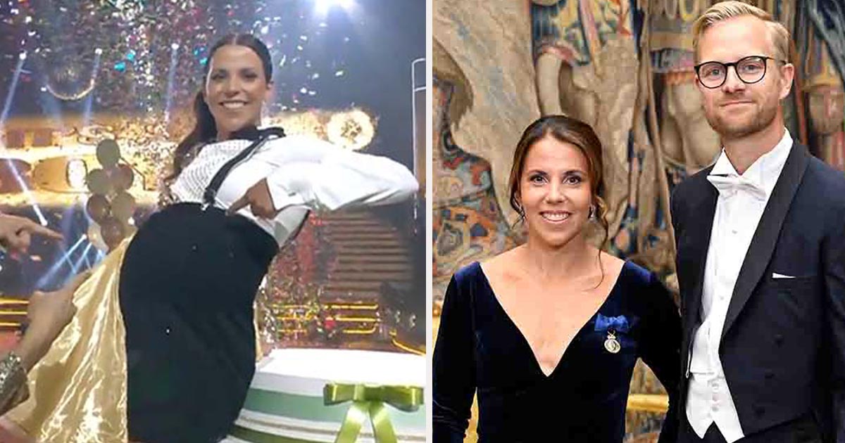 Charlotte Kalla, Let's dance, bebis, partner, Fredrik