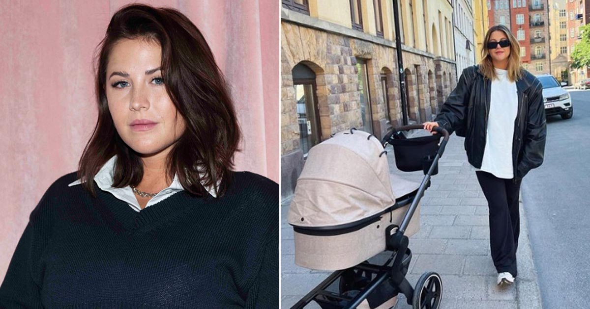 Molly Sandén, bebis, födelsedag