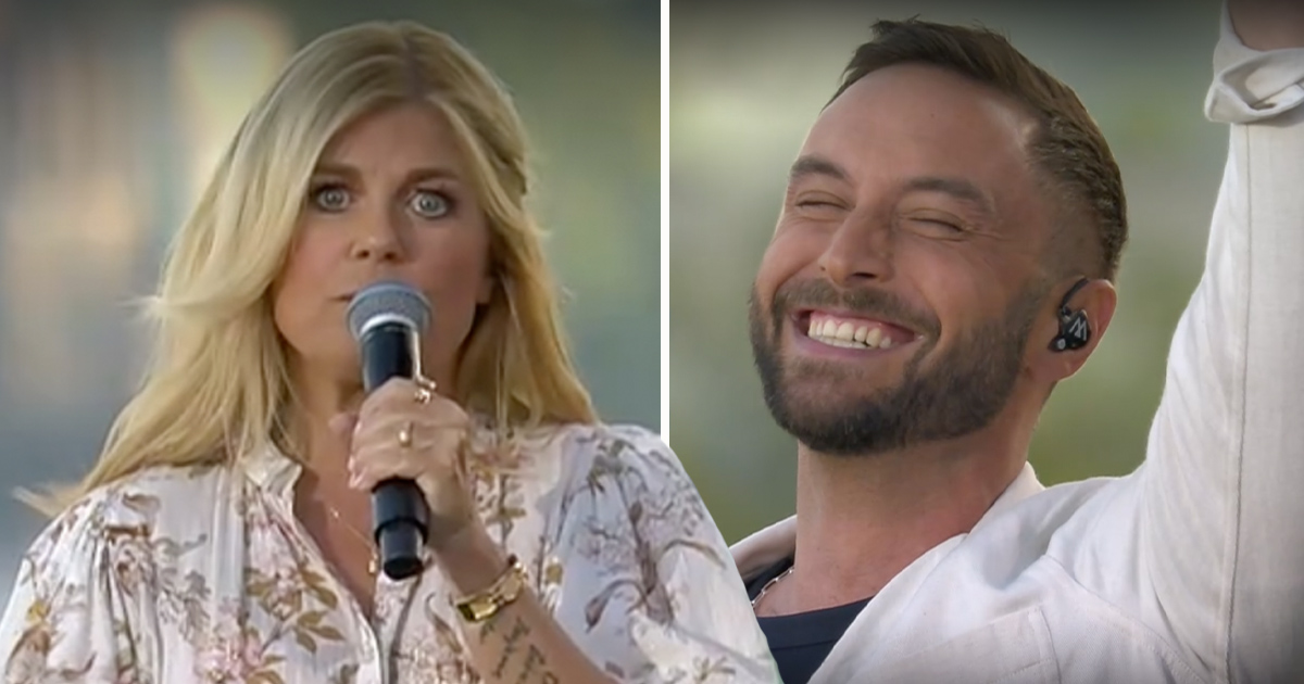 Måns Zelmerlöw, Pernilla Wahlgren, Allsång på Skansen