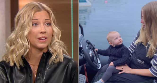 Sigrid Bernsson och sonen Viggo