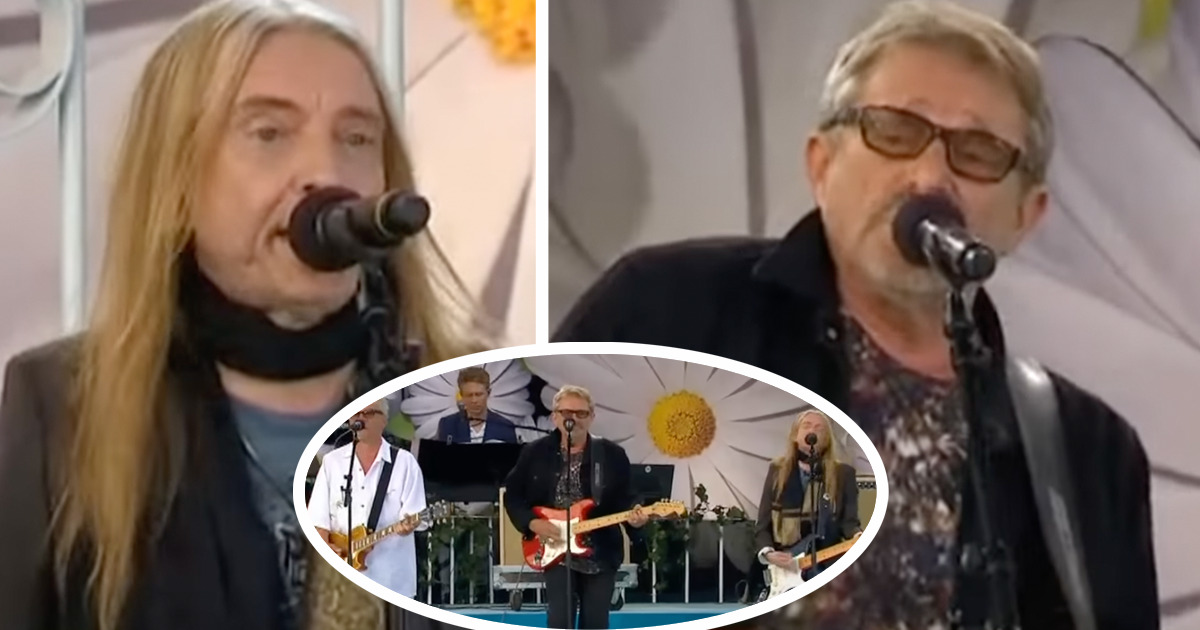 Mikael Rickfors, Mats Ronander och Dan Hylander på Liseberg