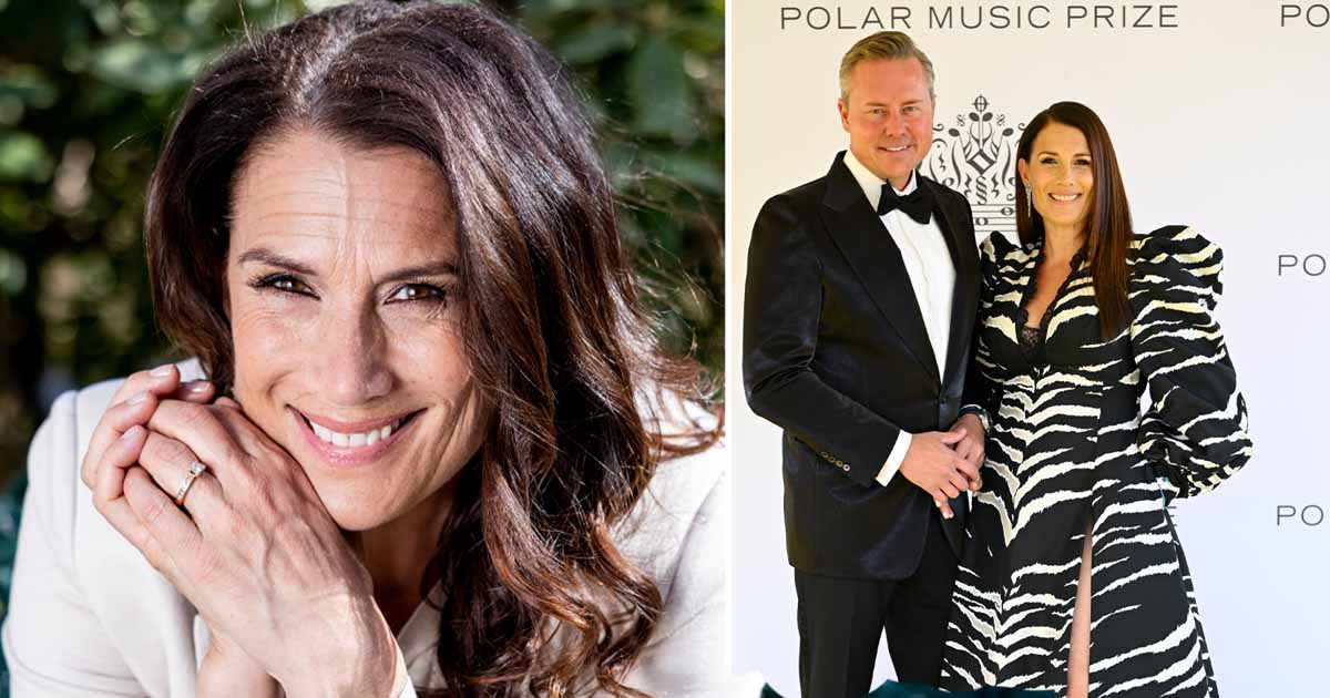 Jill Johnson och Mattias Elg.