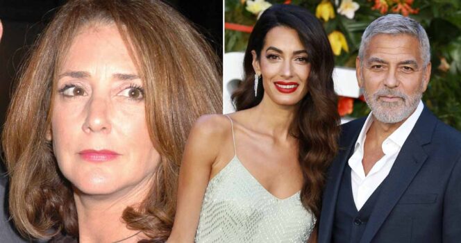 Talia Balsam, Amal och George Clooney. Foto: Shutterstock
