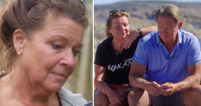 Lotta Engberg och doktor Mikael Sandström i "Stugdrömmar". Foto: TV4 & Kanal 5