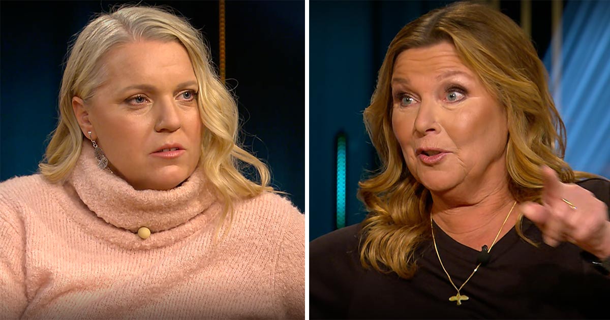 Carina Bergfeldts talkshow sändes på fredagen.