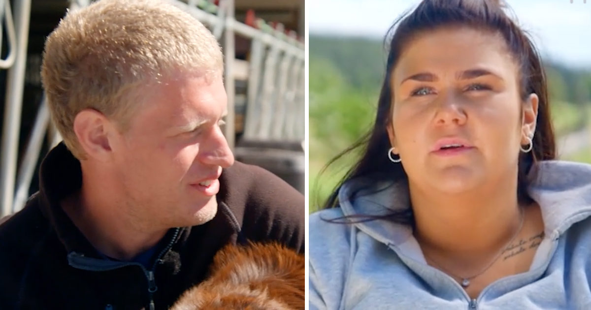 Kristian Johansson och Hanna Breidenskog i Bonde söker fru.