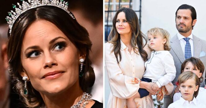 Prinsessan Sofias beteende mot barnen och Carl Philip.