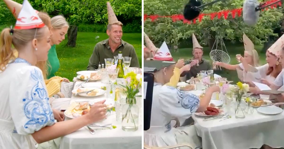 Bonde söker fru bakom kulisserna.