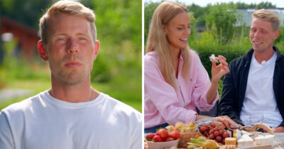Bonde-Isak gick på dejt med Ebba i "Bonde söker fru".