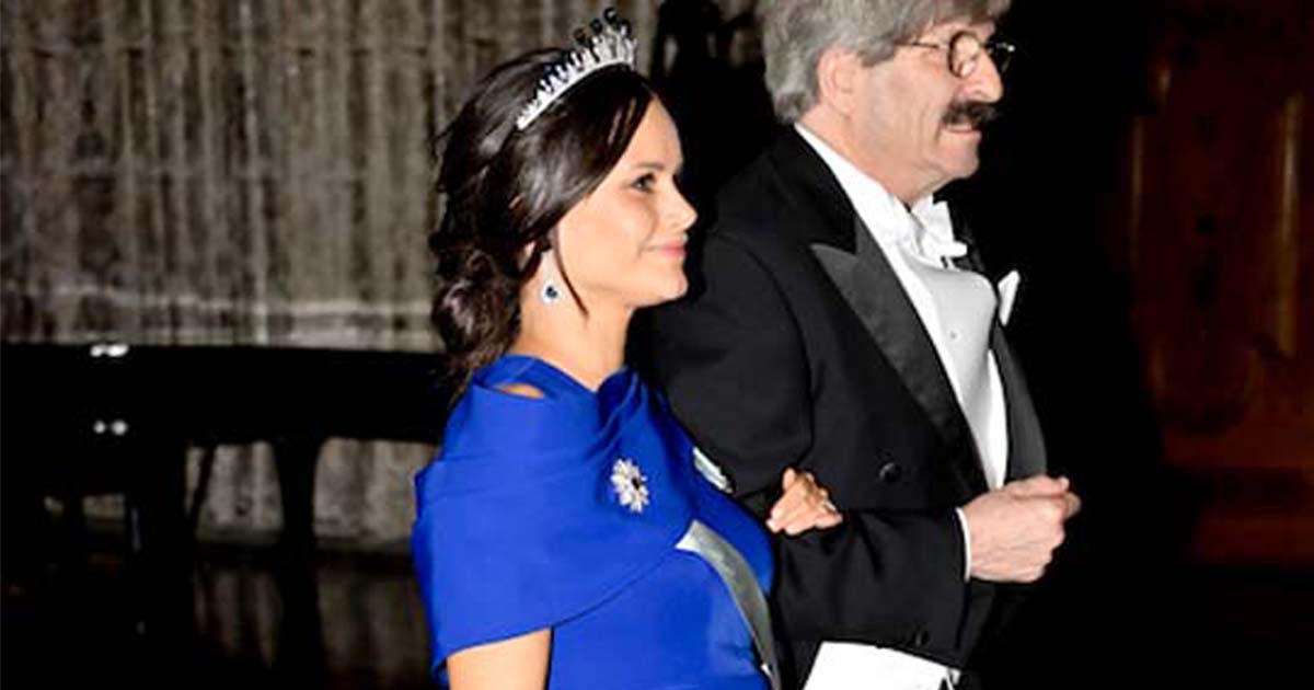 Prinsessan Sofia vid Nobelfesten.