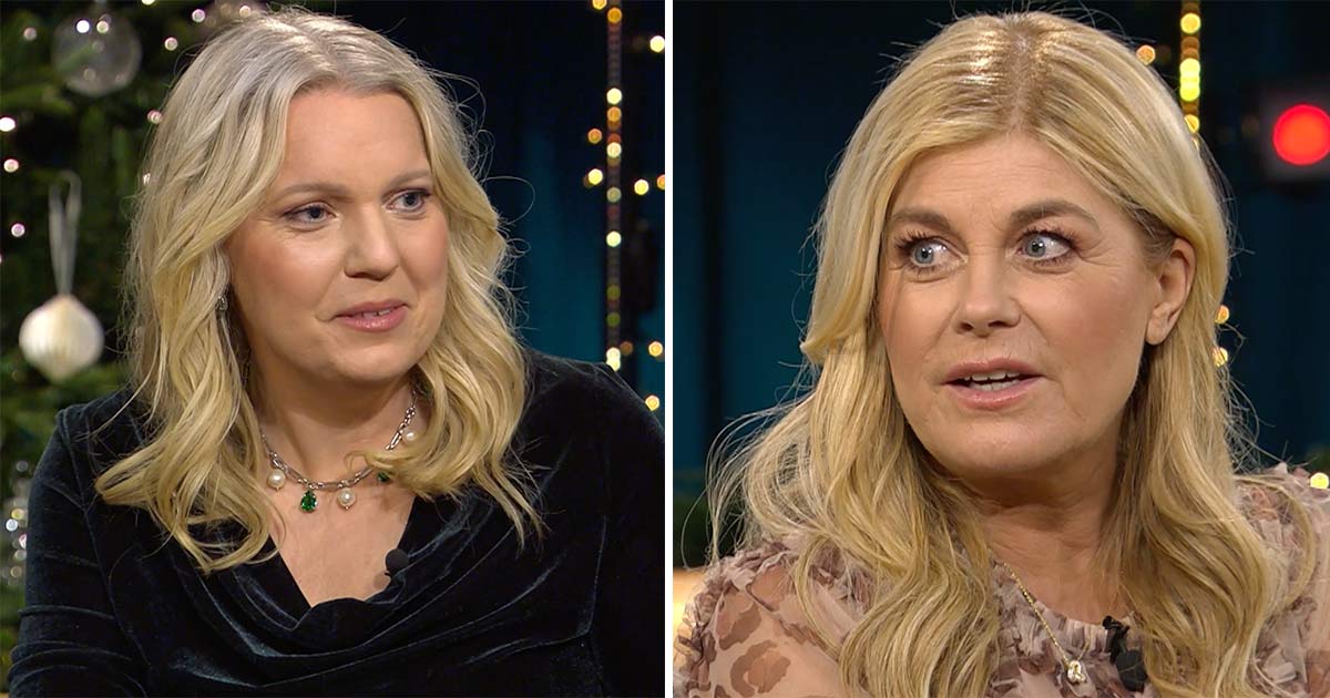 Pernilla Wahlgren var gäst i fredagskvällens Carina Bergfeldt.