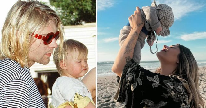 Kurt Cobains dotter Frances Bean Cobain har vuxit upp