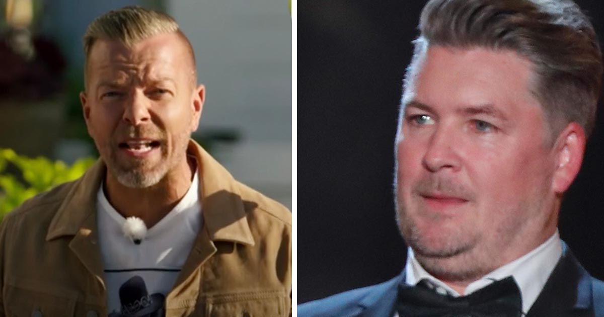 Kim Carlsson och Casper Janebrink i Arvingarna