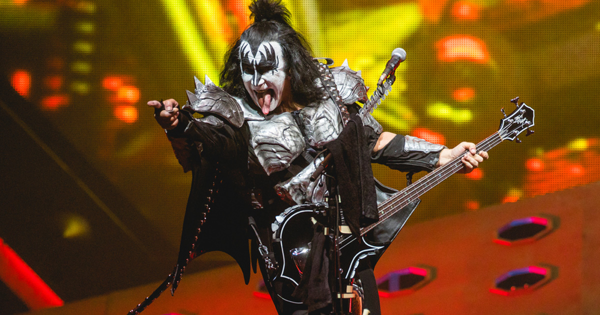 Gene Simmons är en av grundarna i ikoniska bandet Kiss