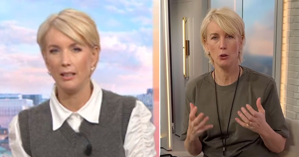 Jenny Strömstedt, programledare för "Nyhetsdagen". Foto: TV4