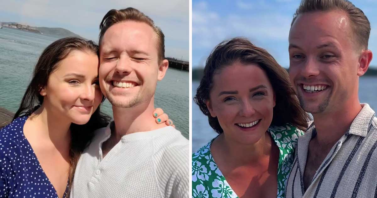 Christopher Sjöblom och Amanda Ruud fann varandra i Bonde söker fru- världen runt.