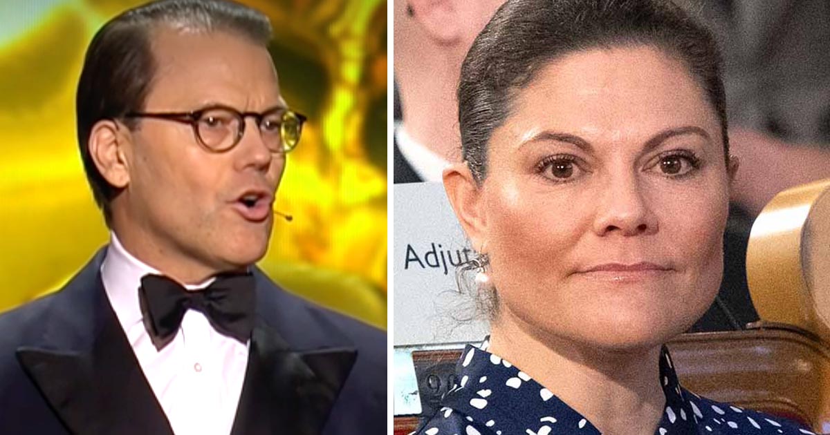 Kronprinsessan Victoria och prins Daniel