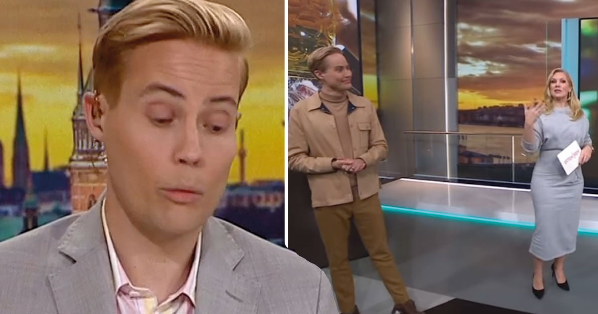 Henrik Alsterdal och Anna Brolin i "Efter fem". Foto: TV4