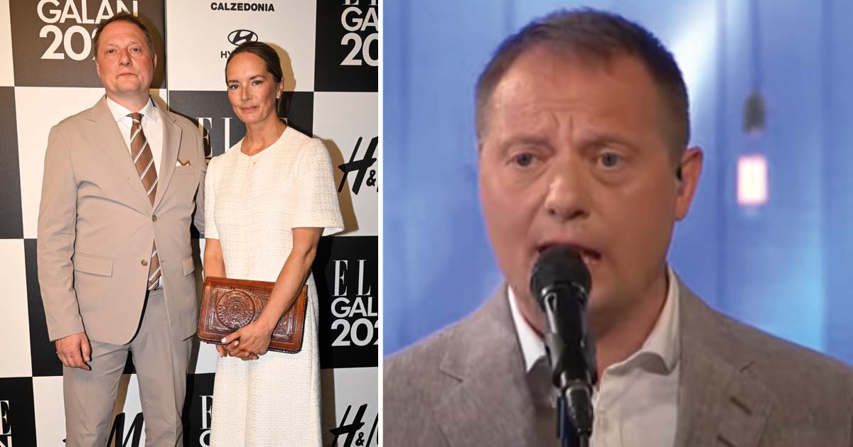 Magnus Carlson och hustrun Elin. Foto: Fredrik Sandberg / TT & TV4/Youtube