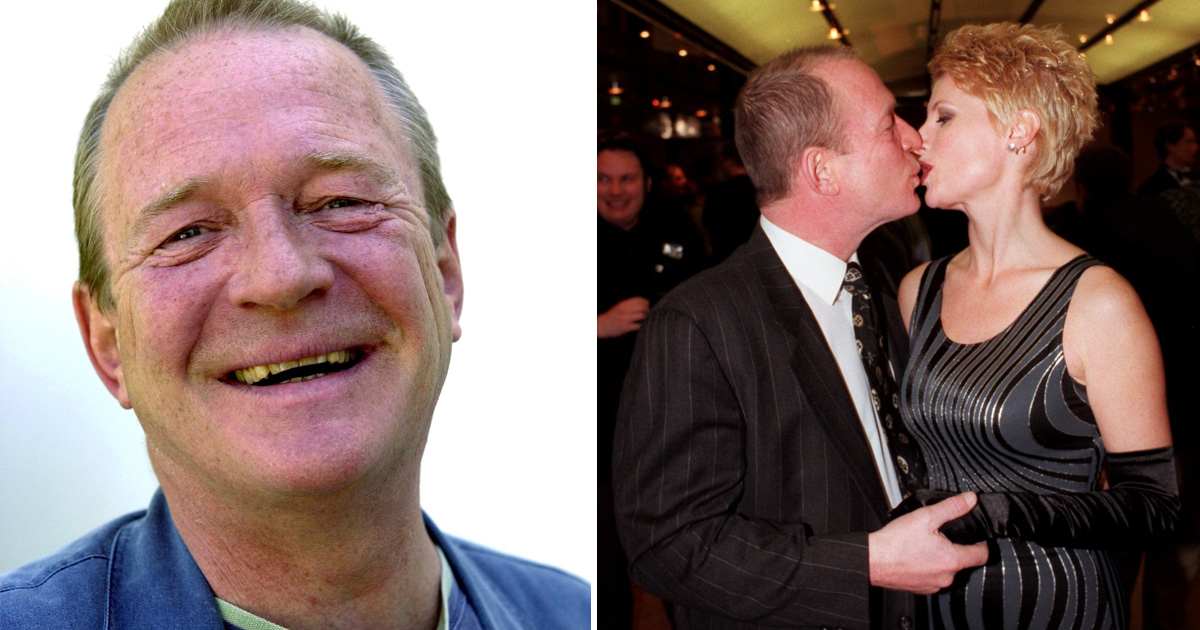 Brasse Brännström med exfrun Git Erixon