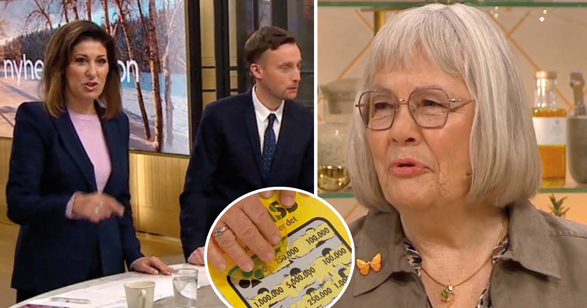 Triss i Nyhetsmorgon. Foto: TV4