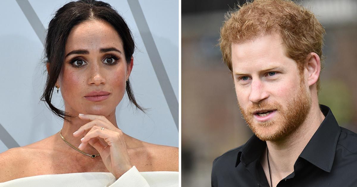 Prins Harry och hustrun Meghan Markle
