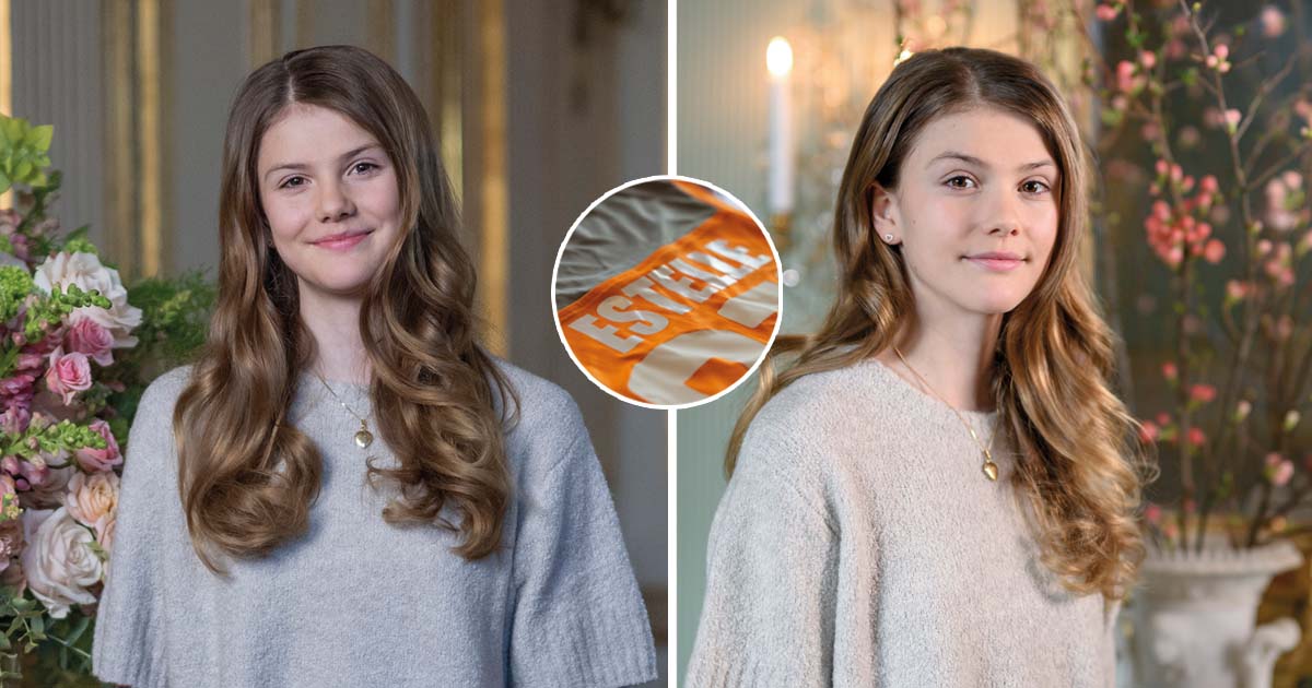 Prinsessan Estelle är 13 år. Foto: Kate Gabor/Kungl. Hovstaterna & Länsstyrelsen Östergötland Instagram