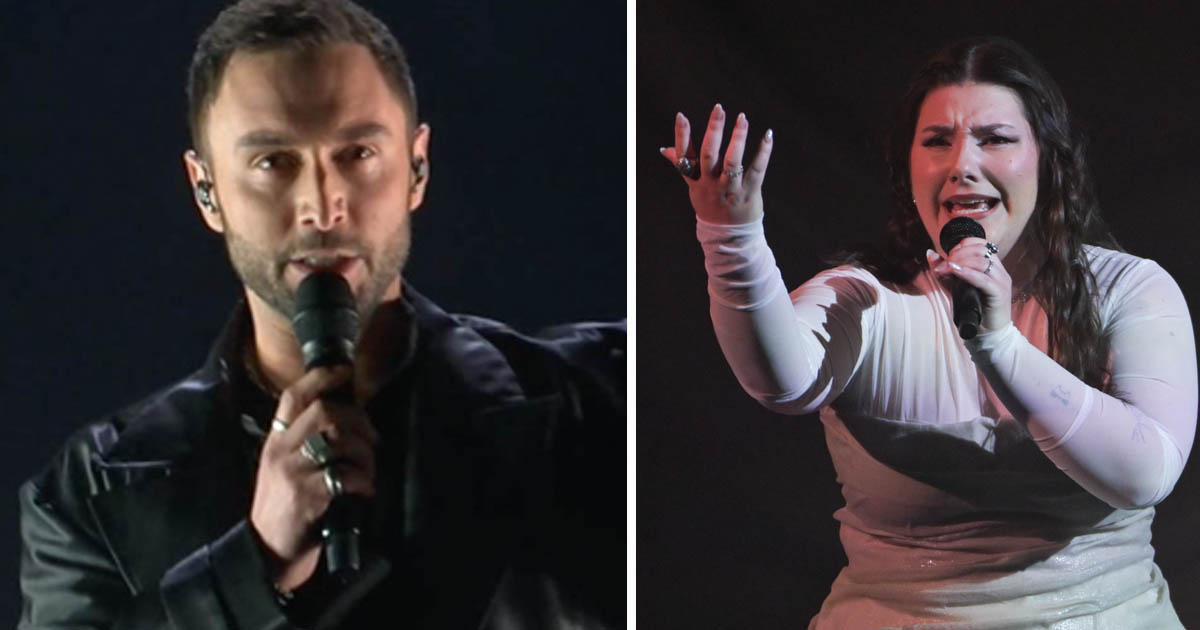 Annika Wickihalder och Måns Zelmerlöw är båda med i Melodifestivalen och har gått till final.