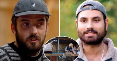 Farmen-Niklas Kjellander och Adam Bajalan. Foto: TV4