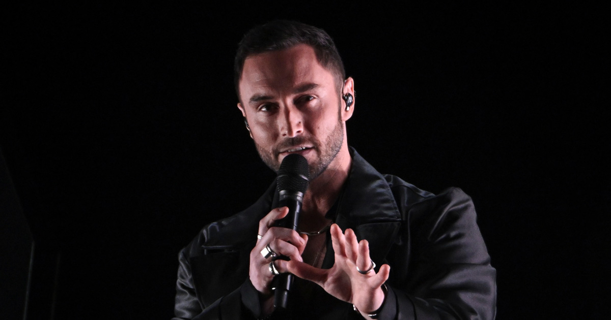 Måns Zelmerlöw i Melodifestivalen.