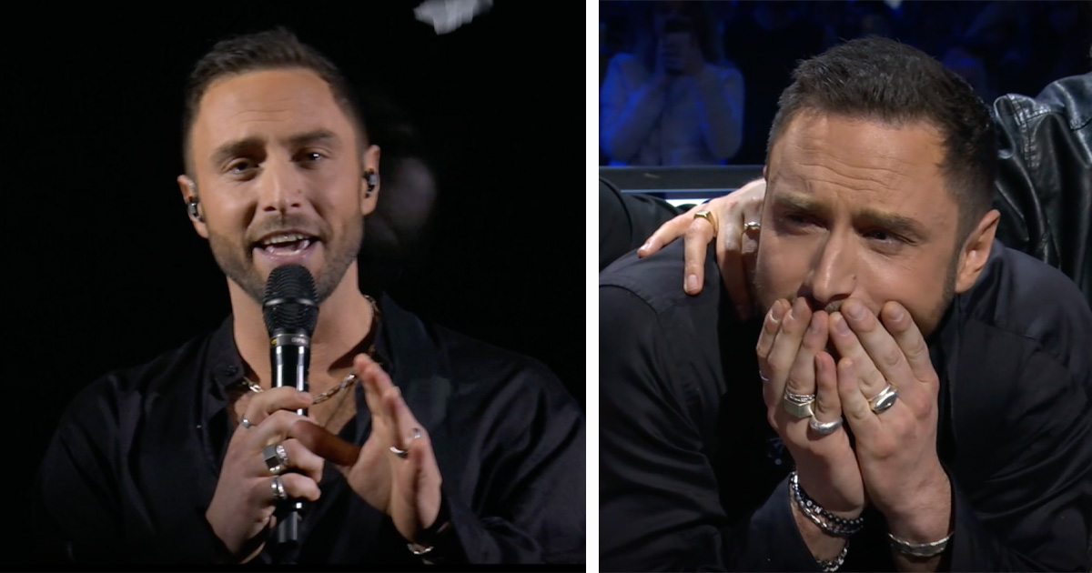 Måns Zelmerlöw i Melodifestivalen 2025.