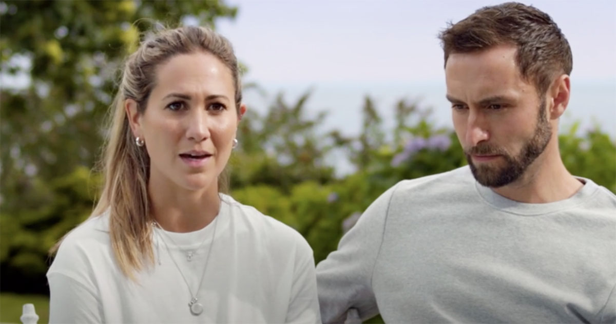 Ciara och Måns Zelmerlöw i TV4. Foto: TV4