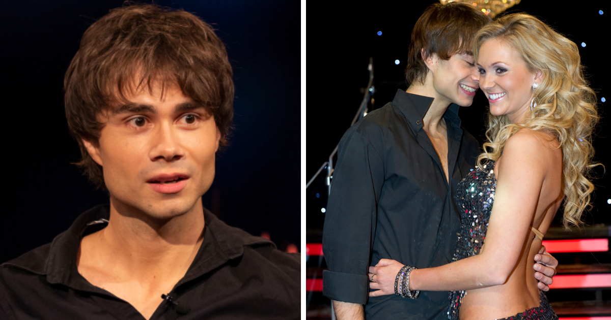 Alexander Rybak och danspartnern Malin Johansson i Let's dance 2011.