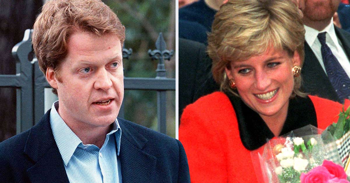 Charles Spencer och prinsessan Diana.