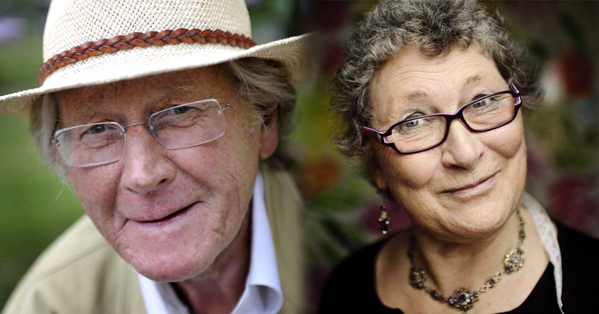 Gösta och Lena Linderholm. Foto: Jessica Gow/TT & Jens L´Estrade/TT