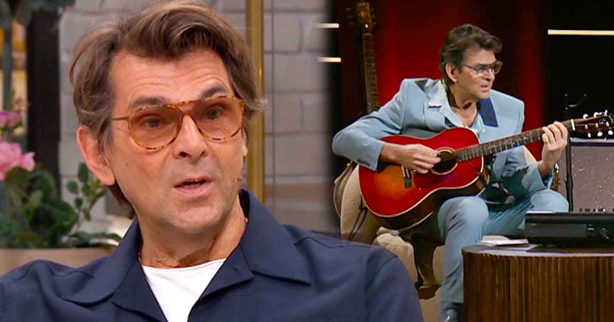 Niklas Strömstedt i SVT:s "Tack för musiken". Foto: TV4/SVT