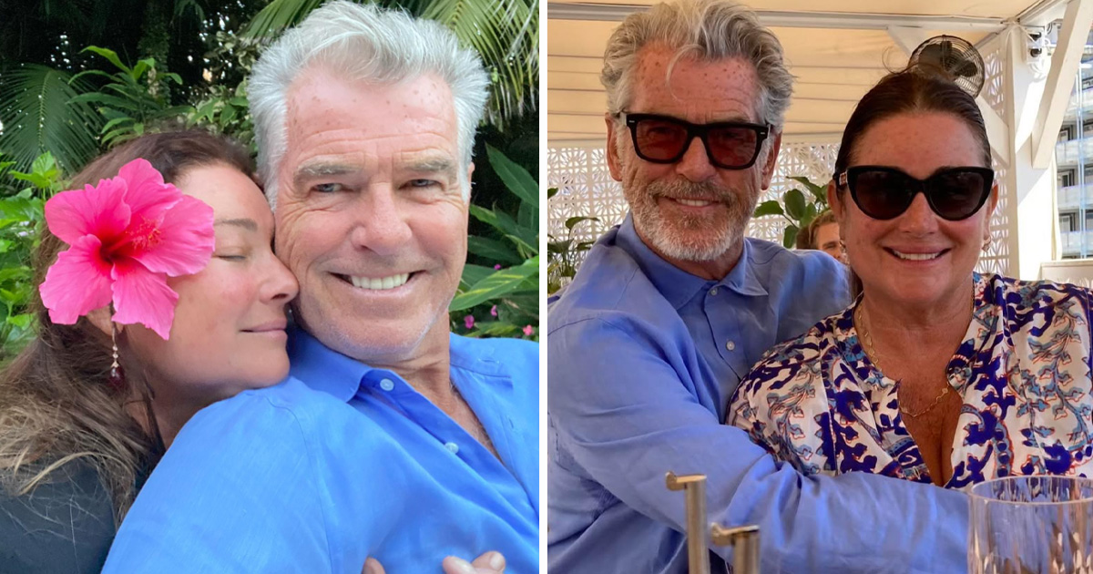 Pierce Brosnan och hustrun Keely Shaye Smith