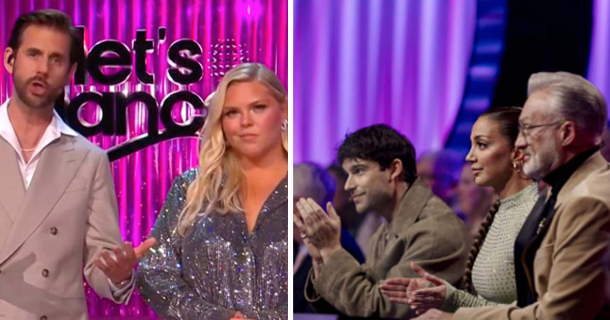 Programledarna och juryn i Let's dance