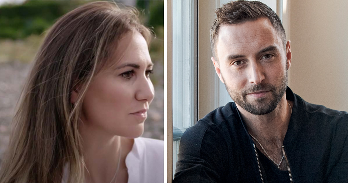 Måns Zelmerlöw och Ciara Janson