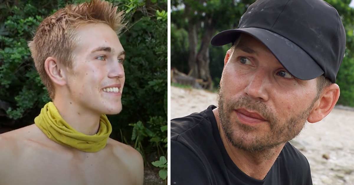 Aron Sjölund och Simon Hallin i Robinson.