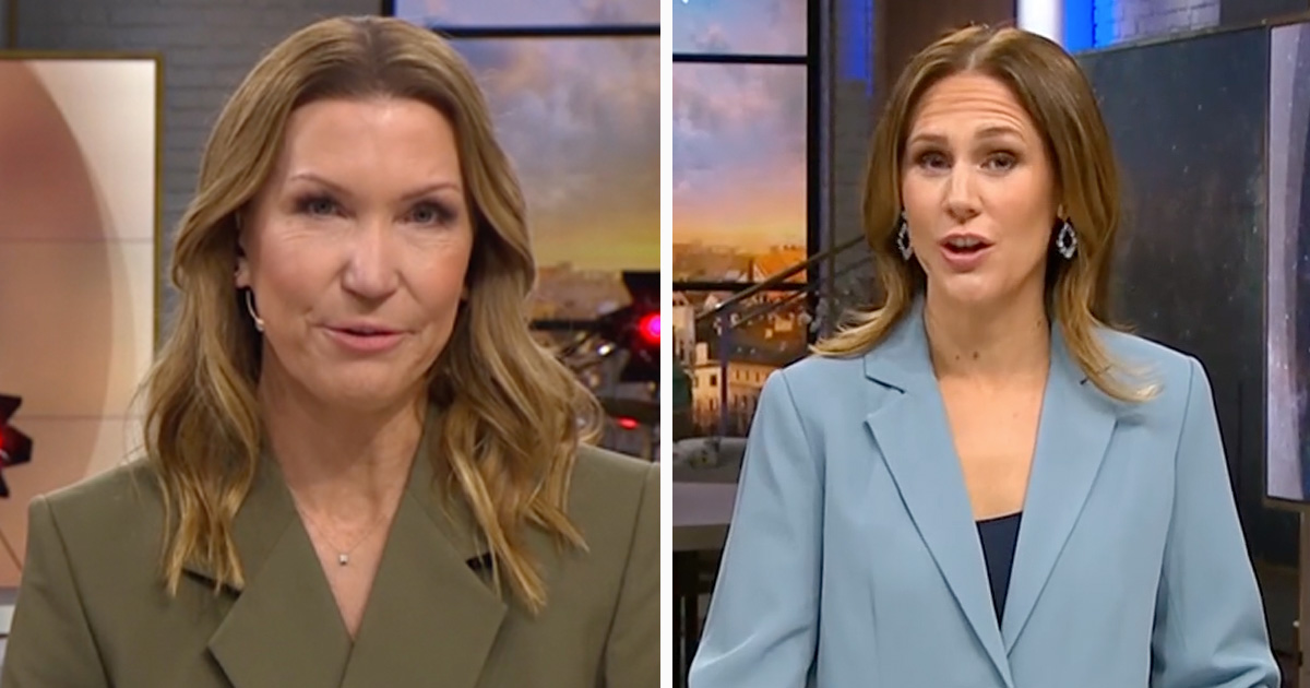 Maria Forsblom och Jenny Alversjö i Nyhetsmorgon.