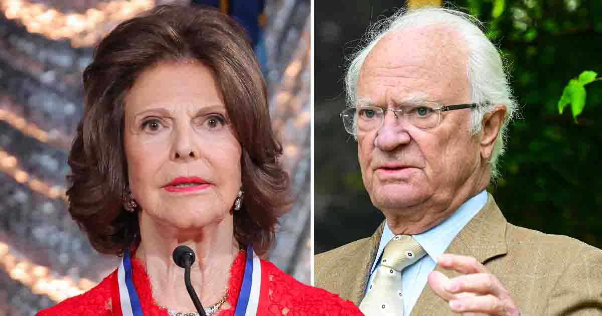 Drottning Silvia och kung Carl XVI Gustaf. Foto: TT