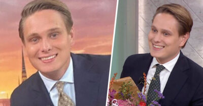 Maximilian Artell i "Efter fem". Foto: TV4