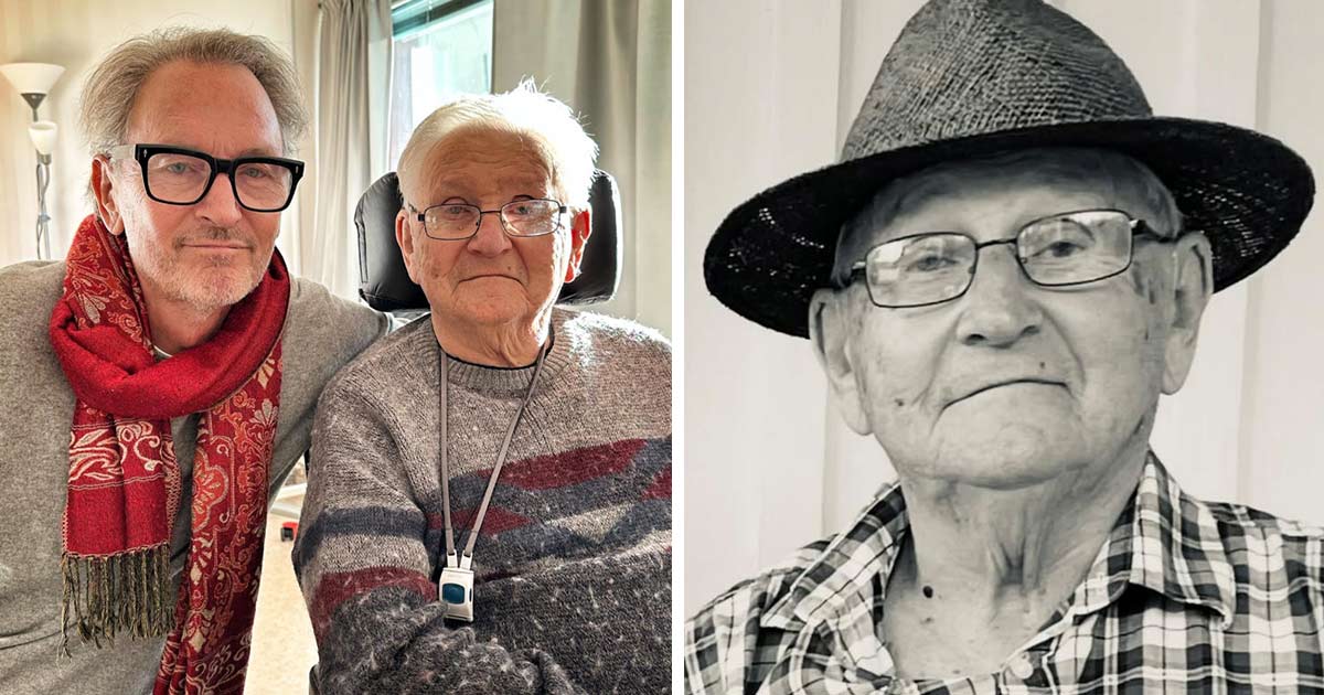 Tomas Ledin med sin pappa Folke